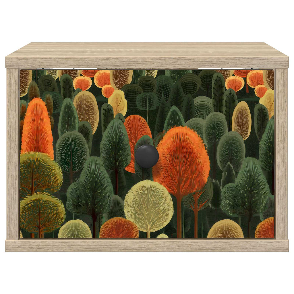 vidaXL Ścienny stolik nocny ZAANDAM 2 szt. dąb Sonoma 36 x 33 x 25 cm