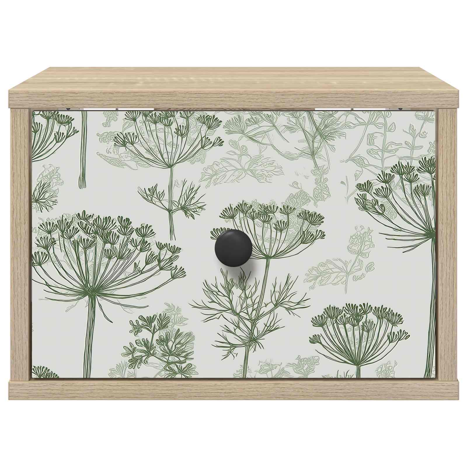 vidaXL Ścienny stolik nocny GOTHA 2 szt. dąb Sonoma 36 x 33 x 25 cm