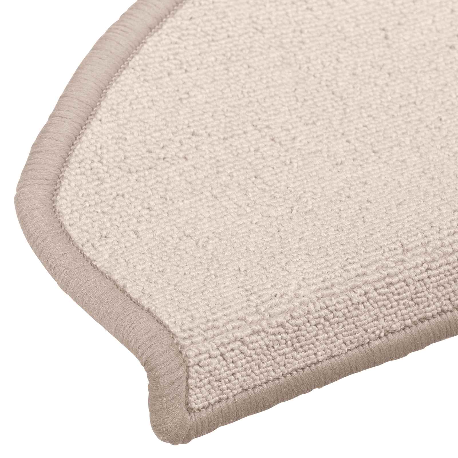 vidaXL Samoprzylepne maty na schody Półokrąg 15 pcs Ciemnoszary
