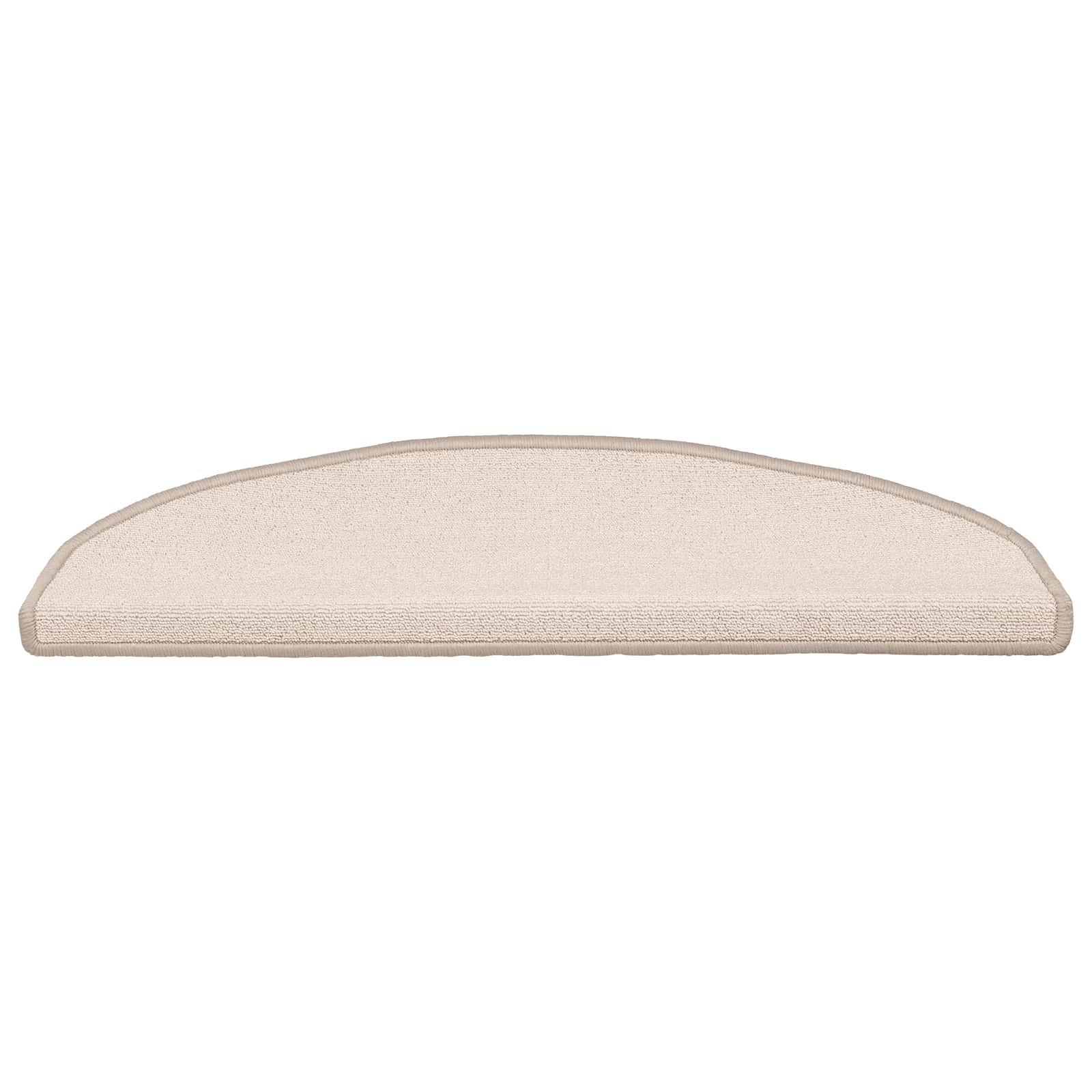 vidaXL Samoprzylepne maty na schody Półokrąg 15 pcs Ciemnoszary