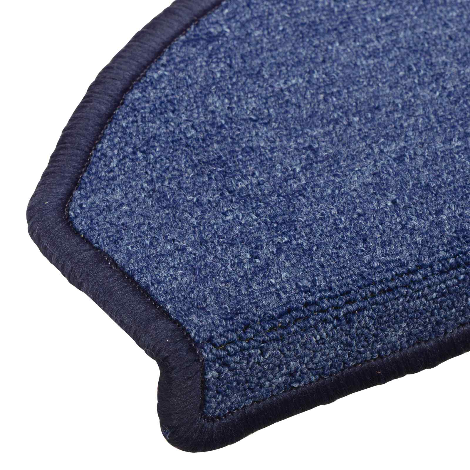 vidaXL Samoprzylepne maty na schody Półokrąg 15 pcs niebieski