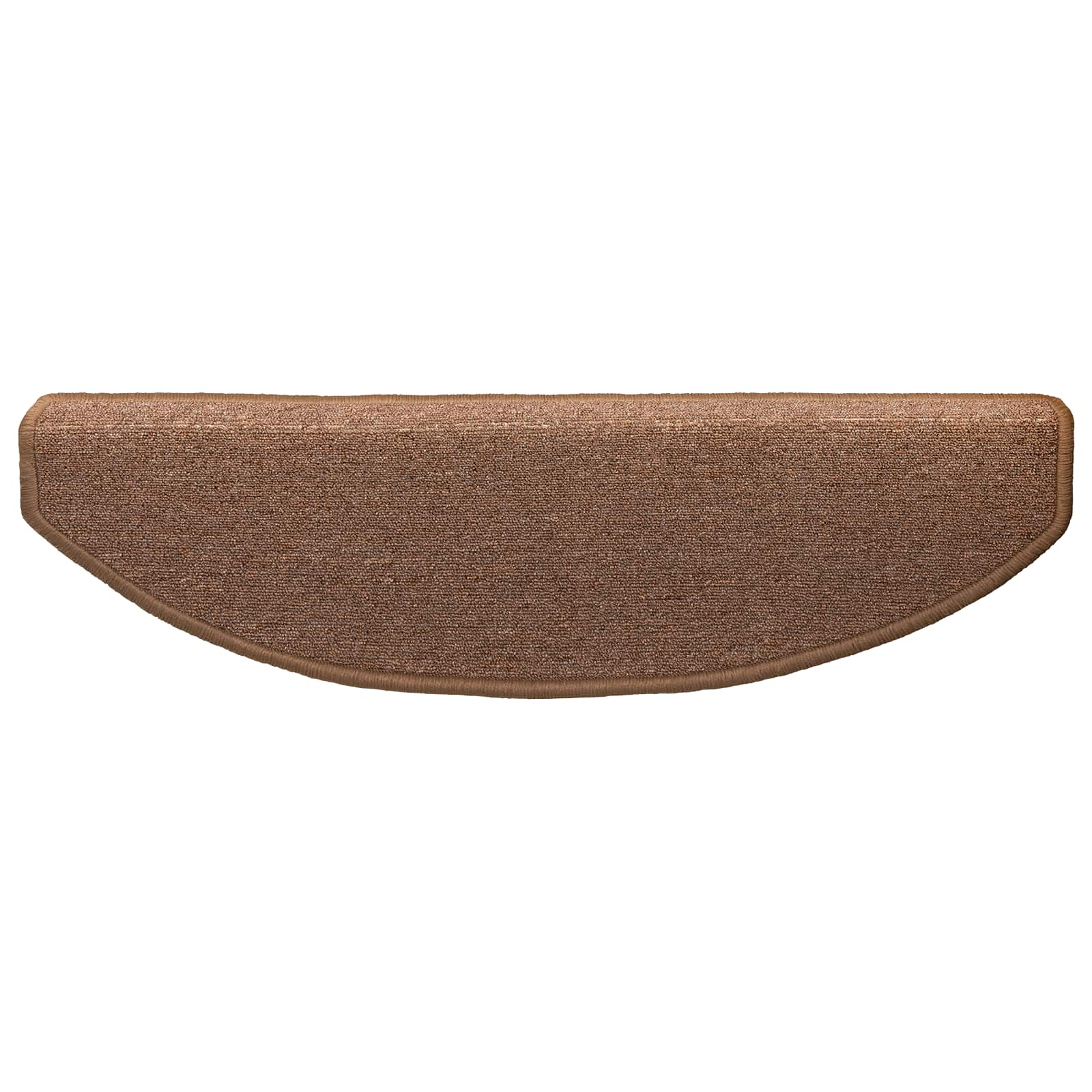 vidaXL Samoprzylepne maty na schody 15 pcs brązowy 80 x 24,5 x 3,5 cm