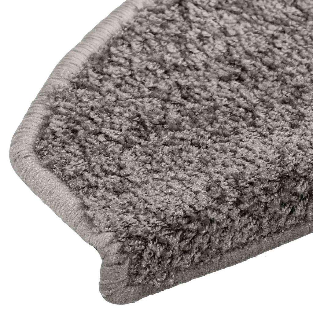 vidaXL Samoprzylepne maty na schody 15 pcs Szary 80 x 24,5 x 3,5 cm
