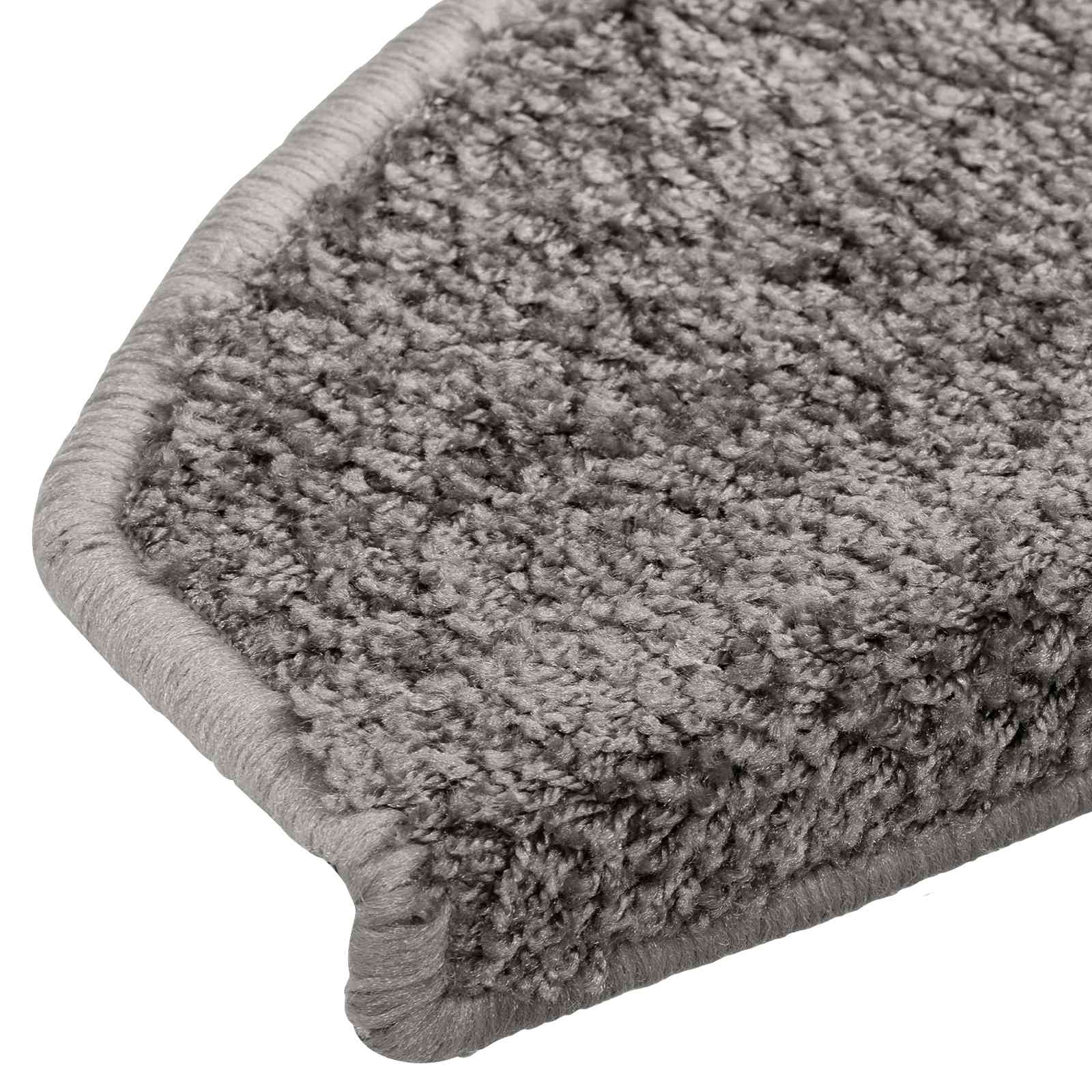 vidaXL Samoprzylepne maty na schody 15 pcs Szary 80 x 24,5 x 3,5 cm