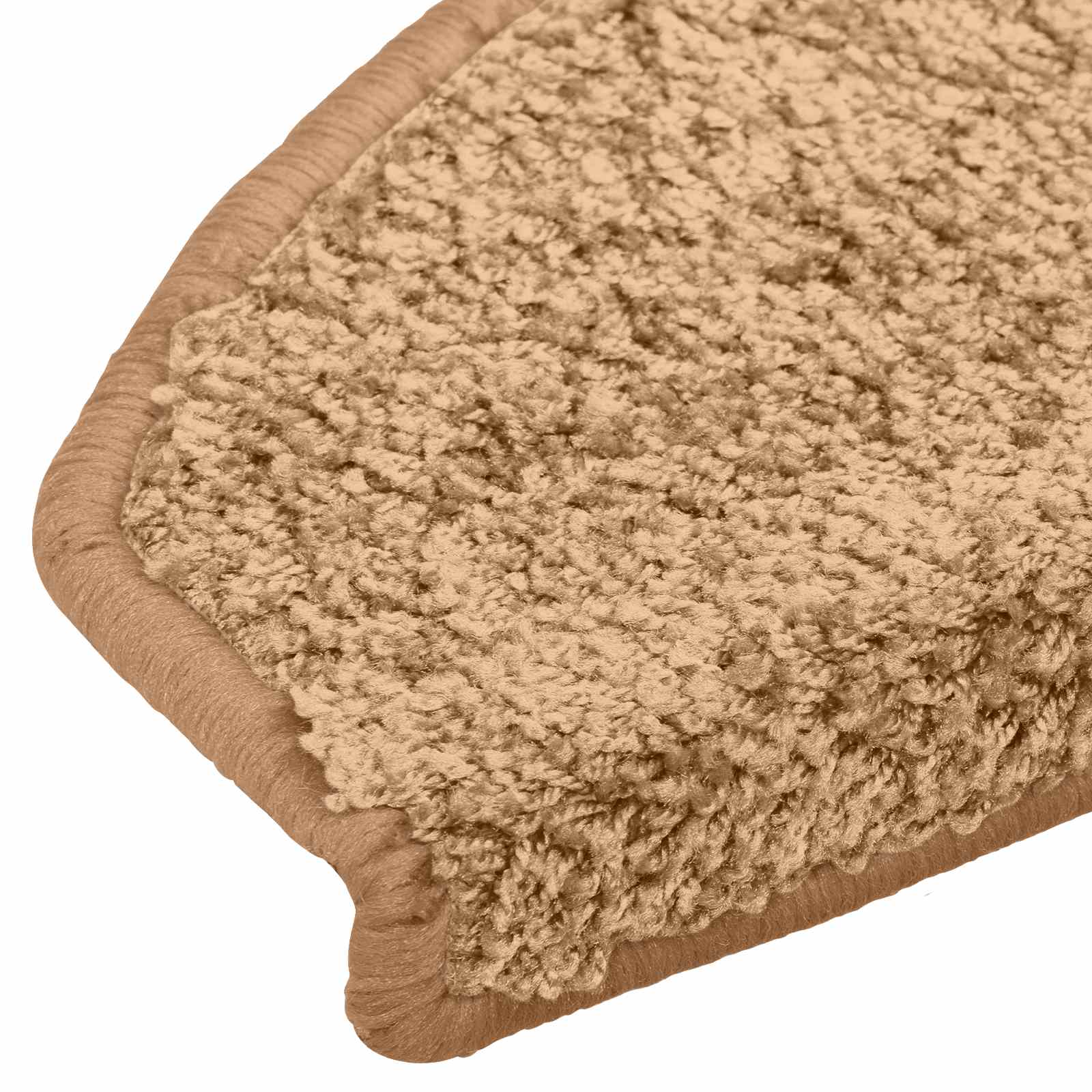 vidaXL Samoprzylepne maty na schody 15 pcs Beżowy 80 x 24,5 x 3,5 cm