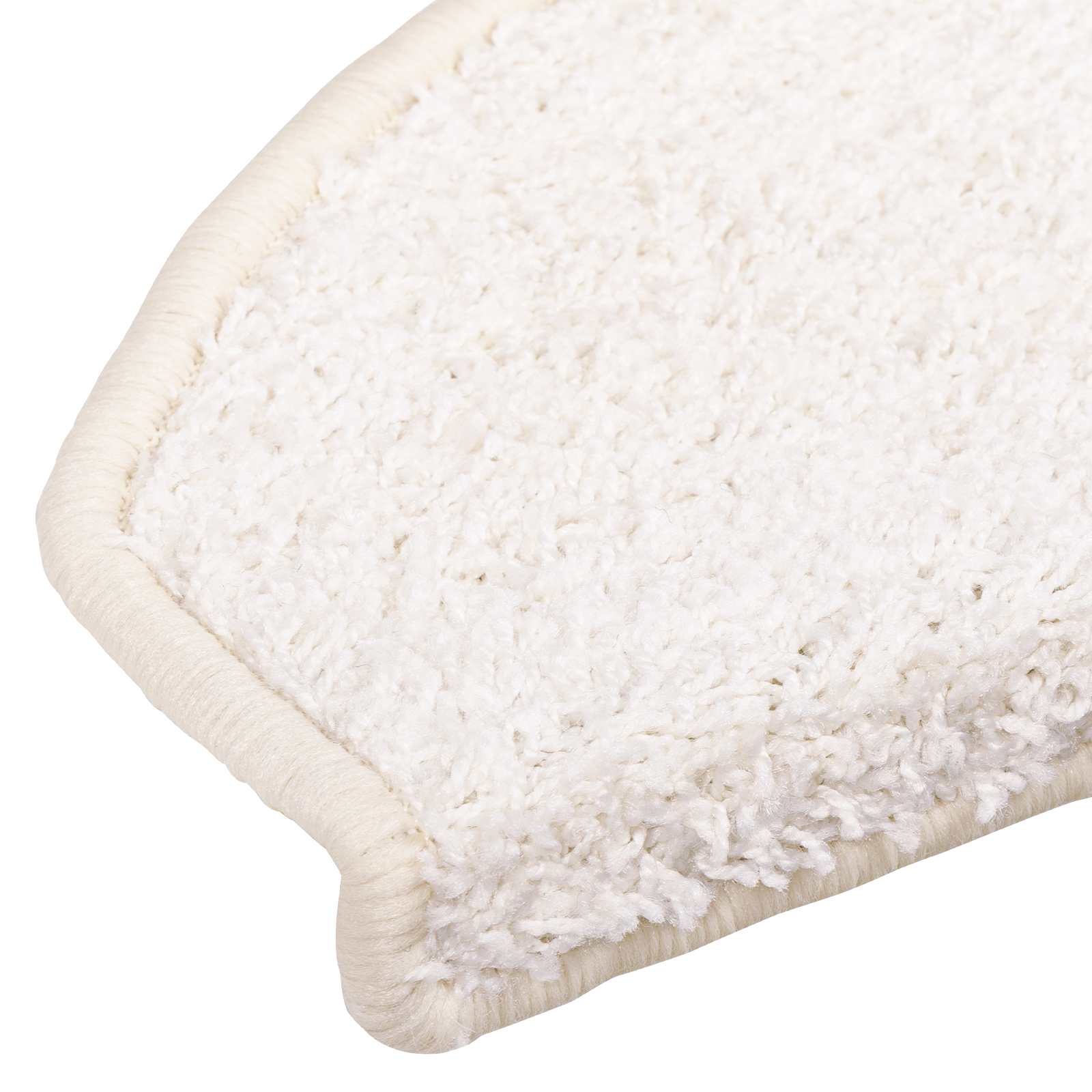 vidaXL Samoprzylepne maty na schody 15 pcs Biały 80 x 24,5 x 3,5 cm
