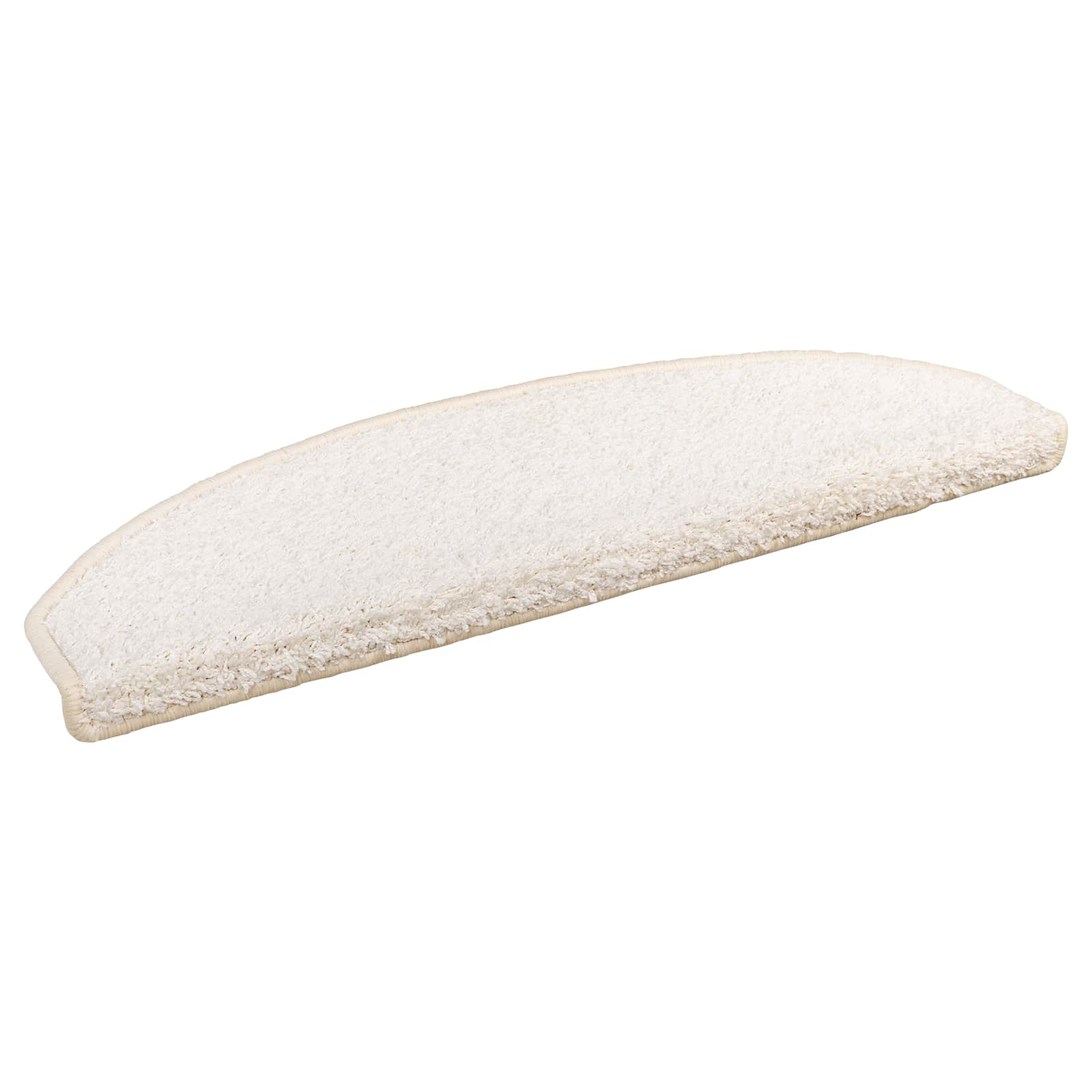 vidaXL Samoprzylepne maty na schody 15 pcs Biały 80 x 24,5 x 3,5 cm