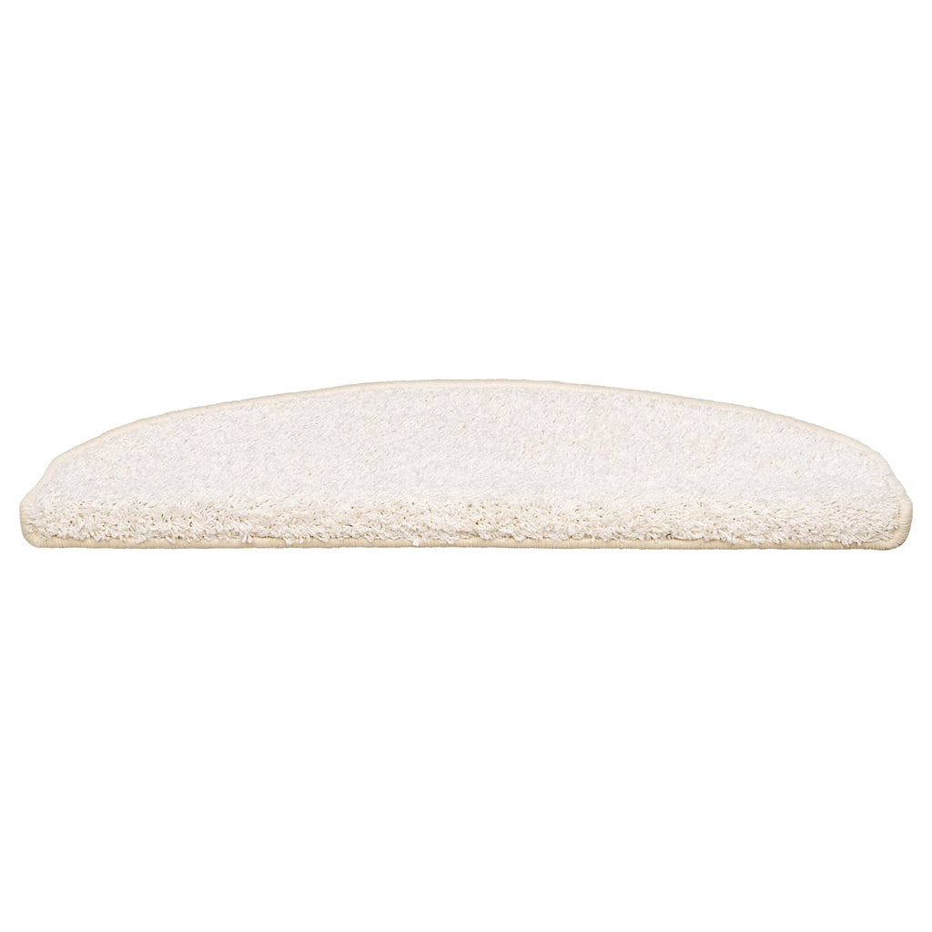 vidaXL Samoprzylepne maty na schody 15 pcs Biały 80 x 24,5 x 3,5 cm