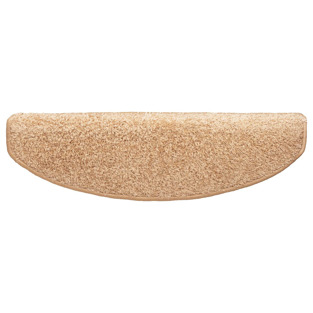 vidaXL Samoprzylepne maty na schody 15 pcs złoty 80 x 24,5 x 3,5 cm