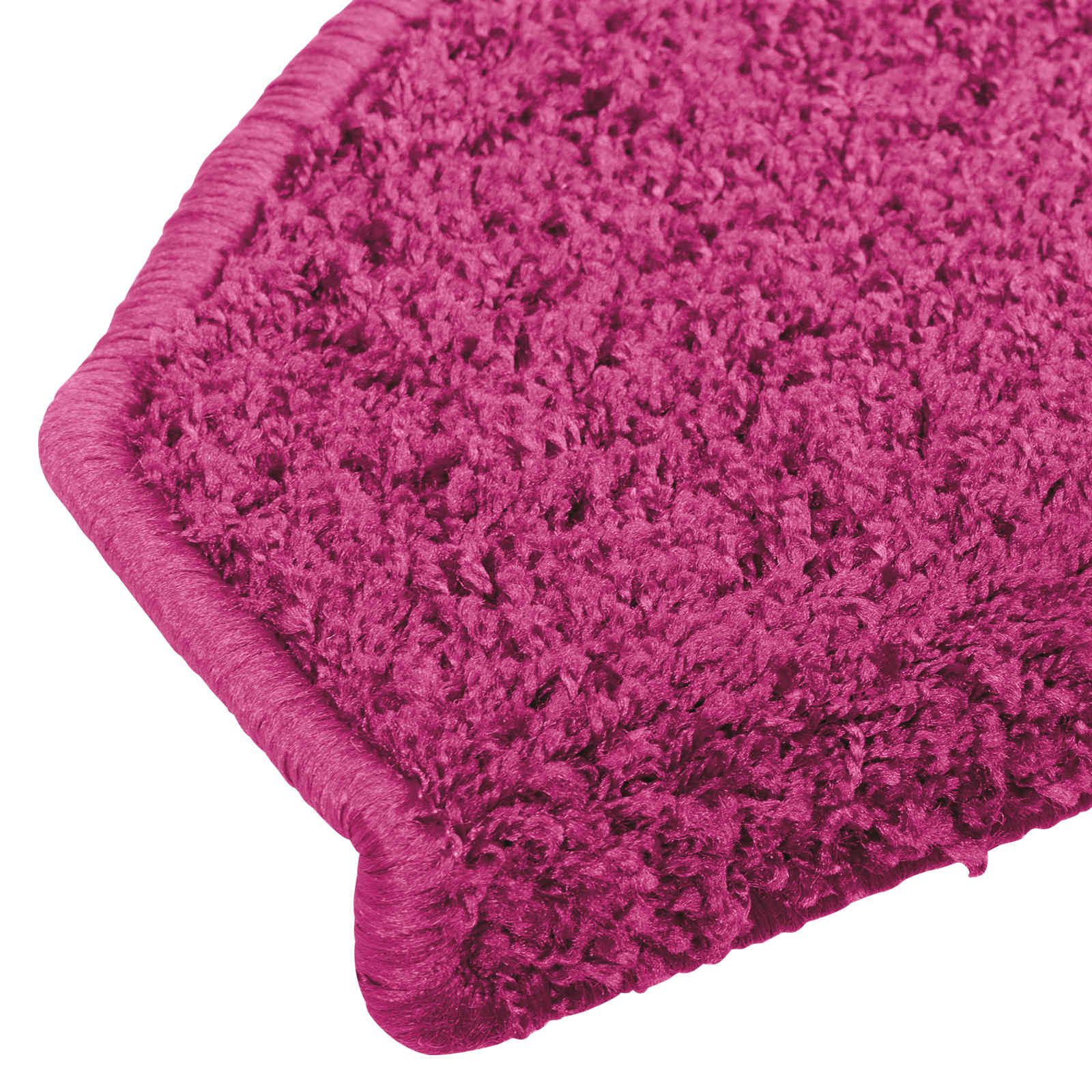 vidaXL Samoprzylepne maty na schody 15 pcs różowy 80 x 24,5 x 3,5 cm