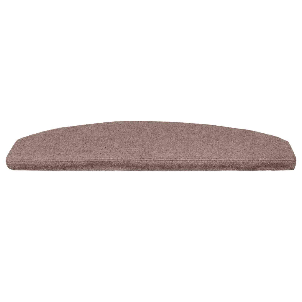 vidaXL Samoprzylepne maty na schody 15 pcs Beżowy 80 x 24,5 x 3,5 cm