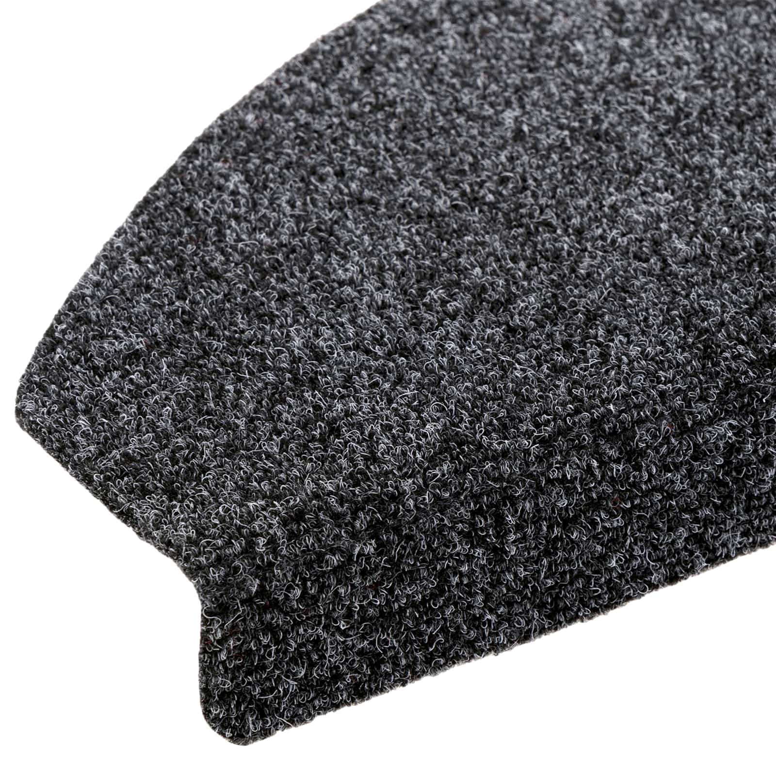 vidaXL Samoprzylepne maty na schody Półokrąg 15 pcs ciemnoszary