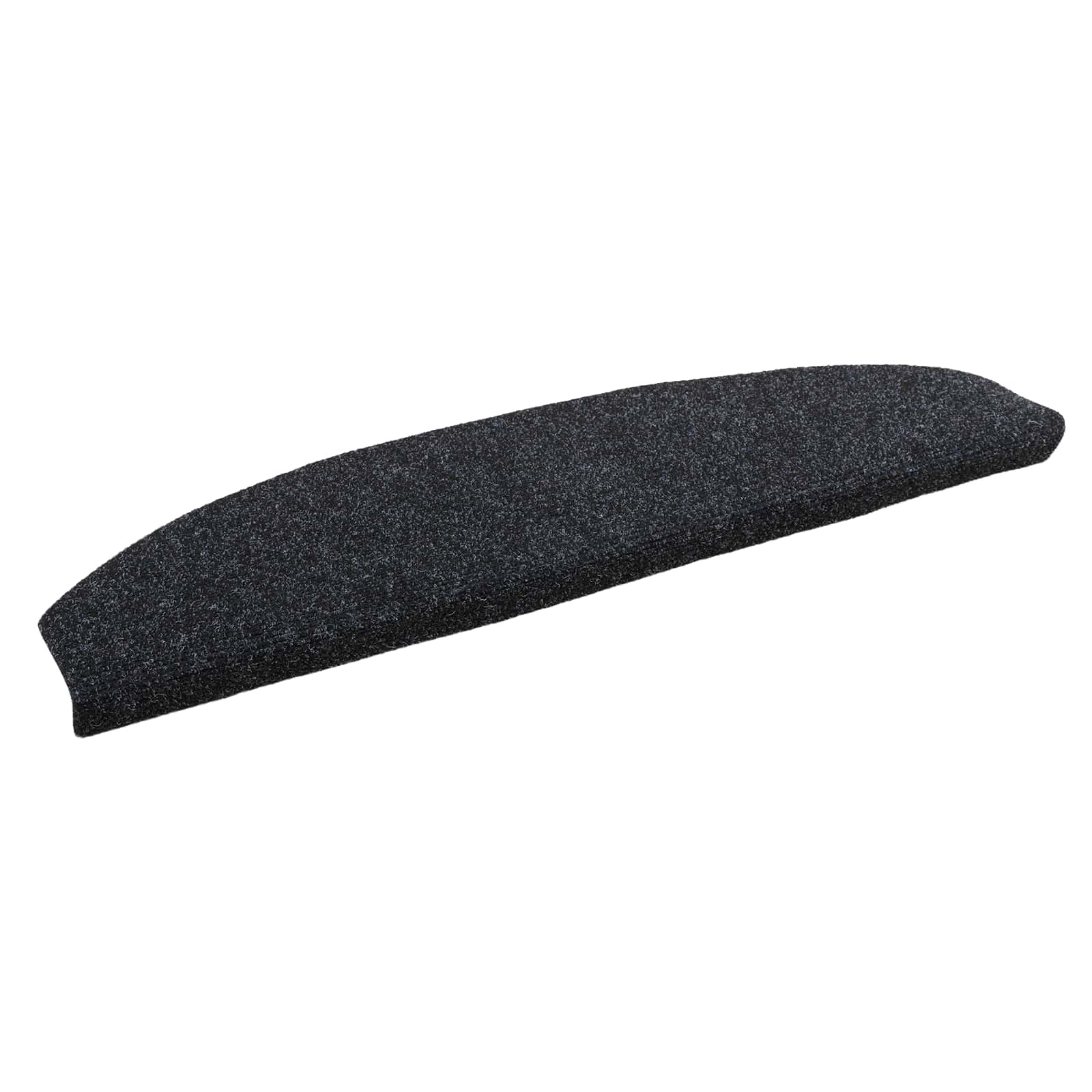 vidaXL Samoprzylepne maty na schody 15 pcs Czarny 80 x 24,5 x 3,5 cm