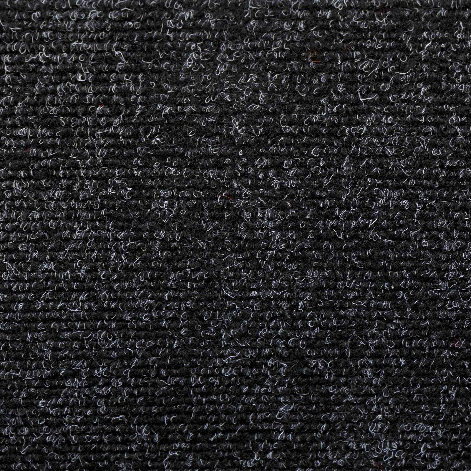 vidaXL Samoprzylepne maty na schody 15 pcs Czarny 80 x 24,5 x 3,5 cm