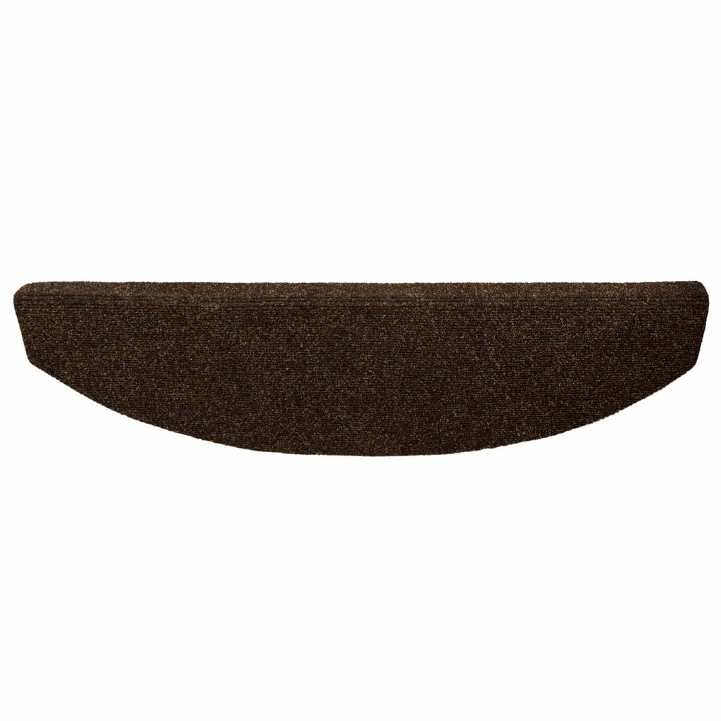 vidaXL Samoprzylepne maty na schody 15 pcs brązowy 80 x 24,5 x 3,5 cm