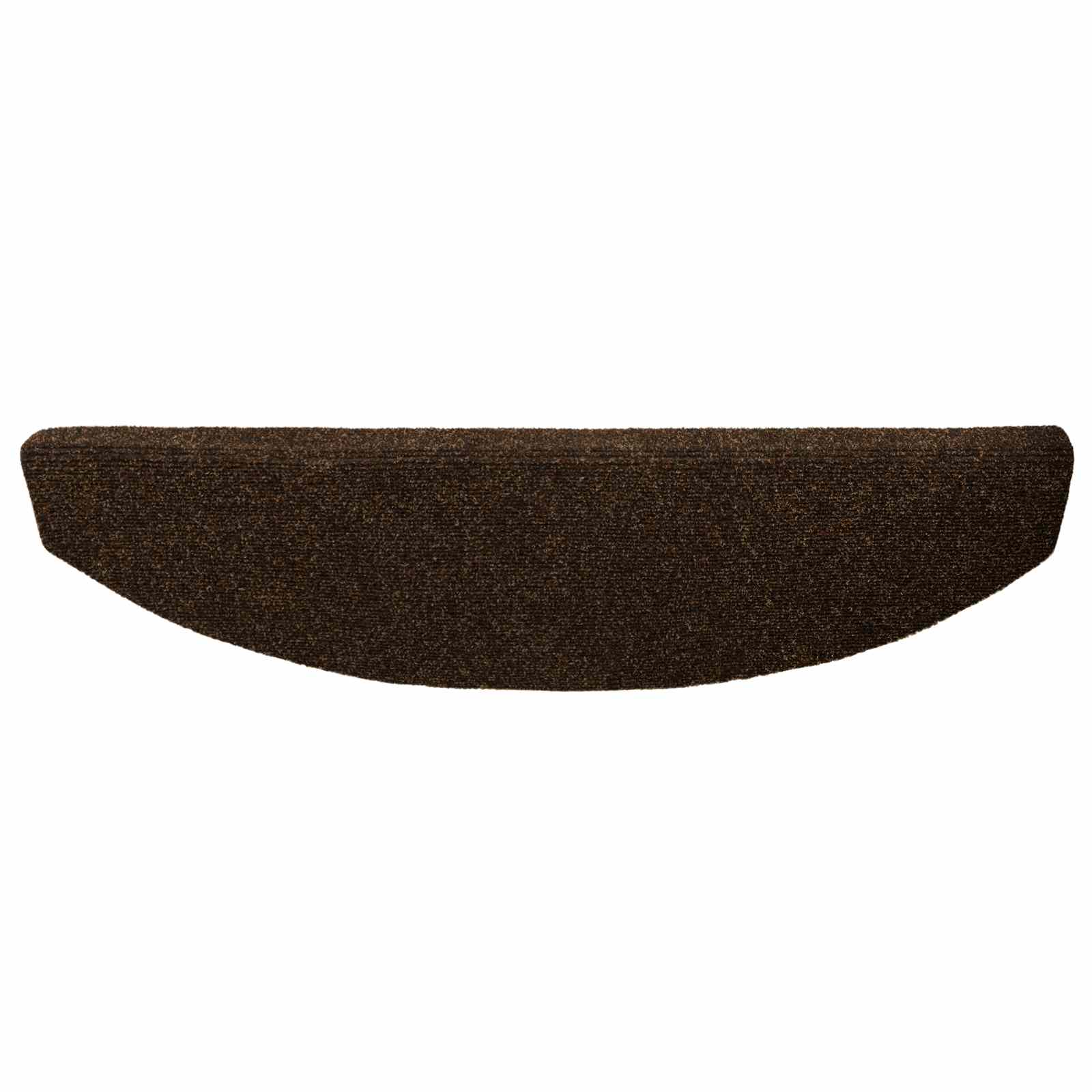 vidaXL Samoprzylepne maty na schody 15 pcs brązowy 80 x 24,5 x 3,5 cm
