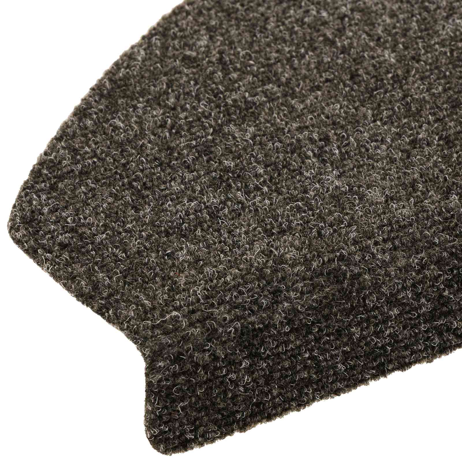 vidaXL Samoprzylepne maty na schody Półokrąg 15 pcs antracytowy