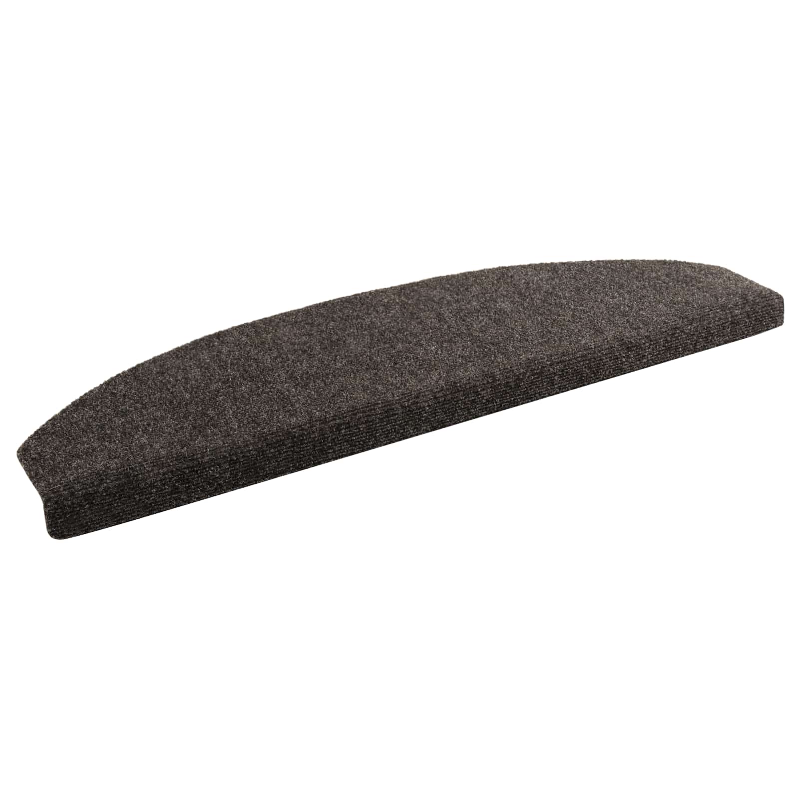 vidaXL Samoprzylepne maty na schody Półokrąg 15 pcs antracytowy
