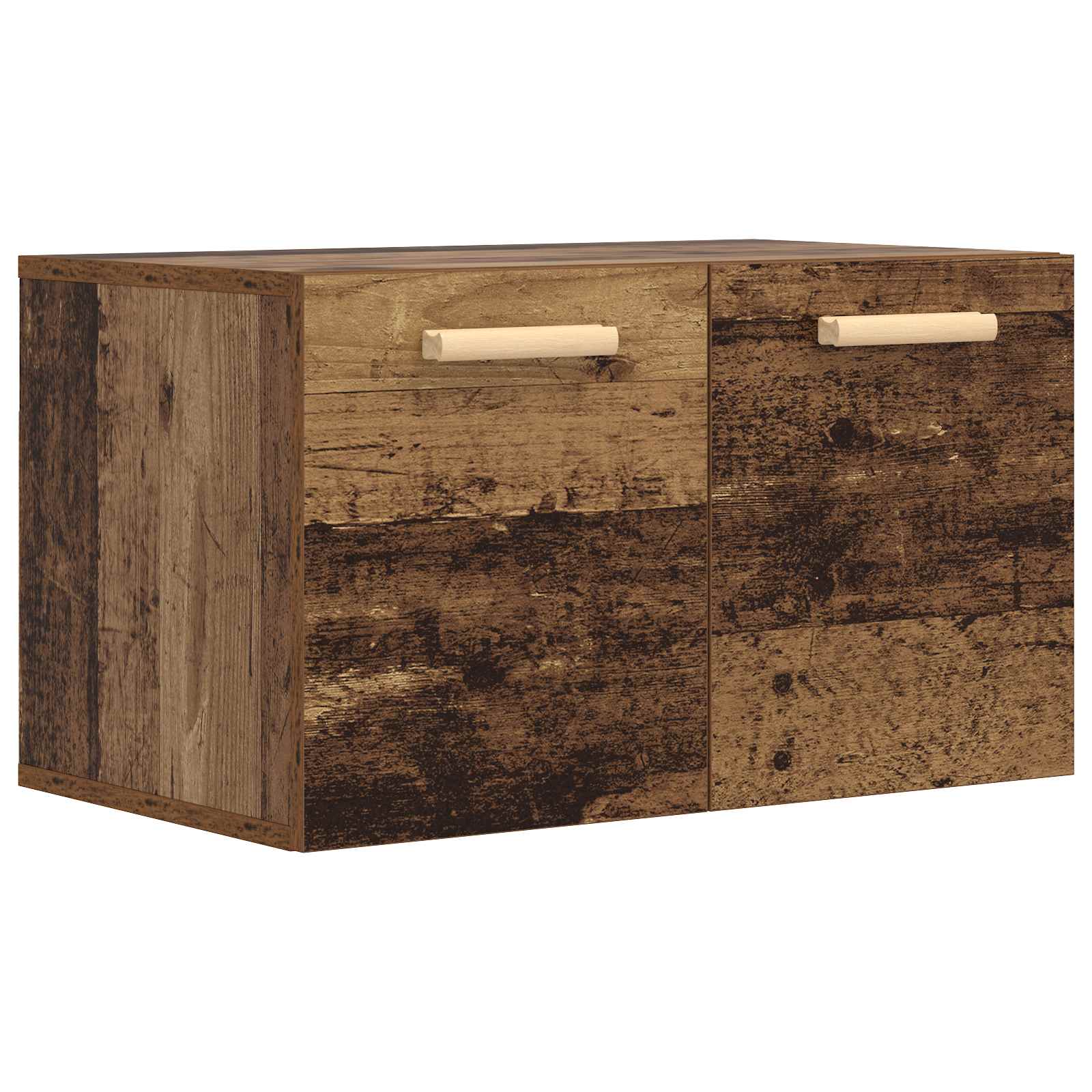 vidaXL Szafka ścienna stare drewno 60 x 36,5 x 35 cm