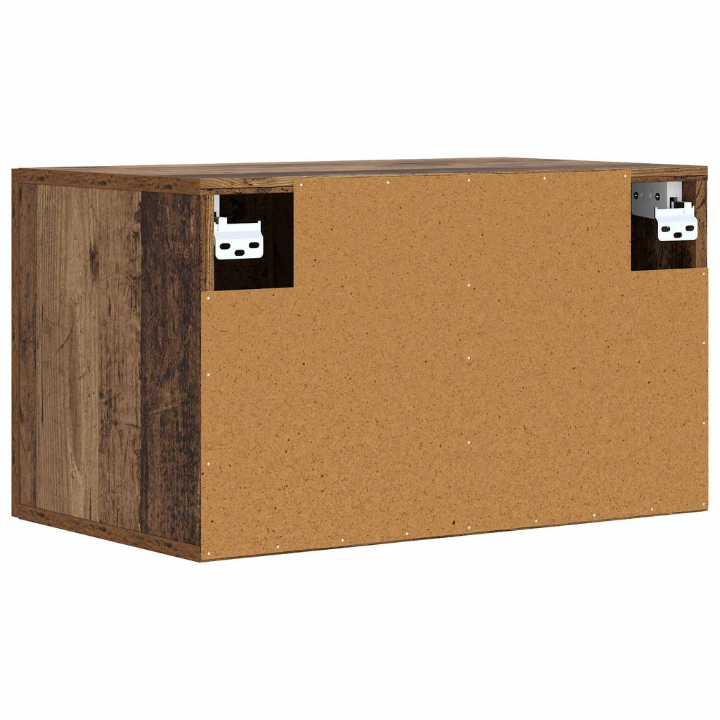 vidaXL Szafka ścienna stare drewno 60 x 36,5 x 35 cm