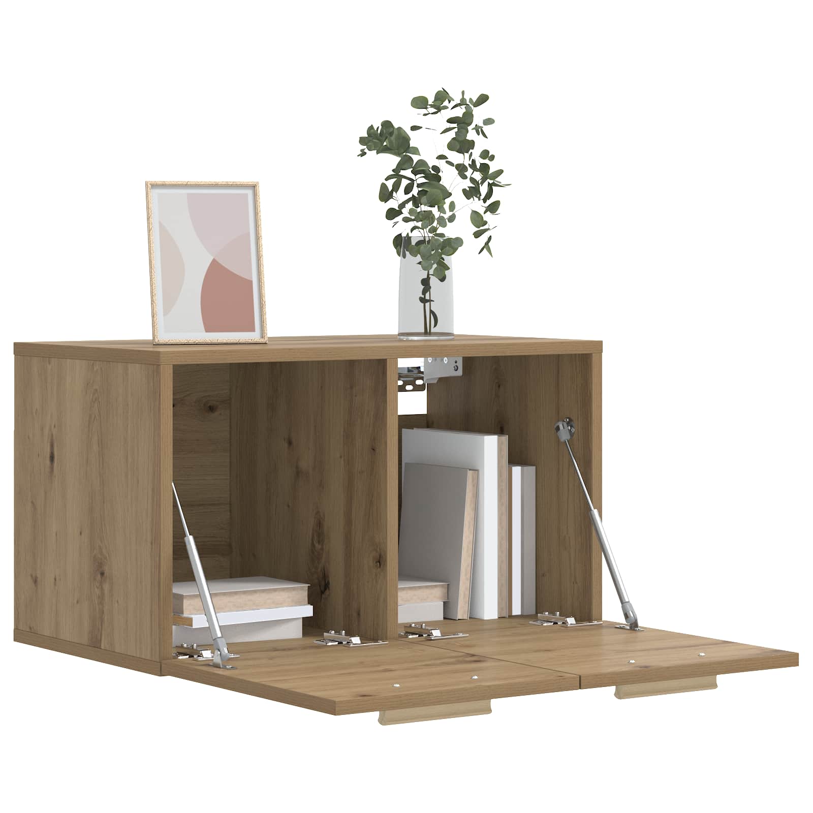 vidaXL Szafka ścienna 60 x 36,5 x 35 cm Drewno inżynieryjne