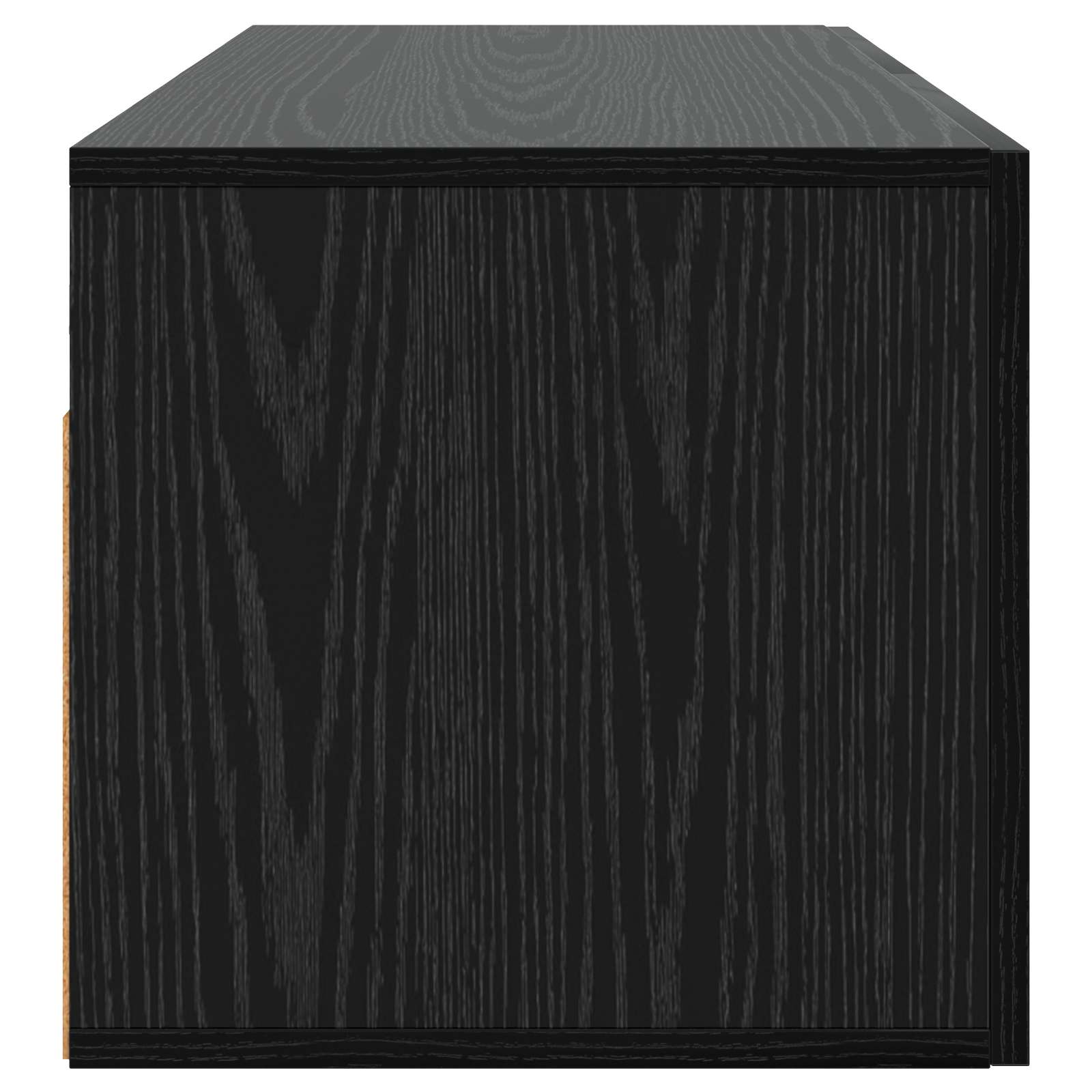 vidaXL Szafka ścienna Czarny dąb 100 x 36,5 x 35 cm