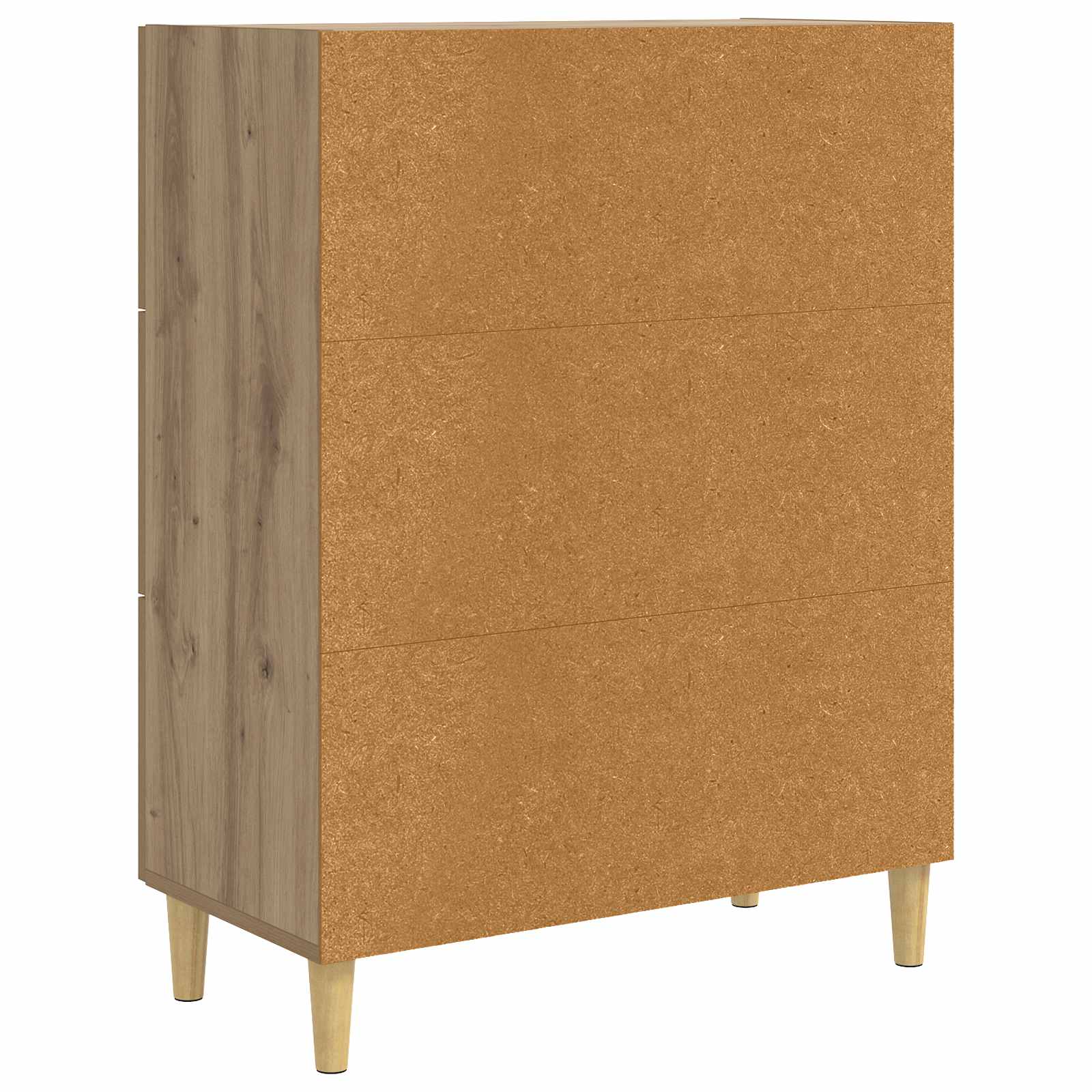 vidaXL Bufet Dąb artisan 69,5 x 34 x 90 cm Drewno inżynieryjne
