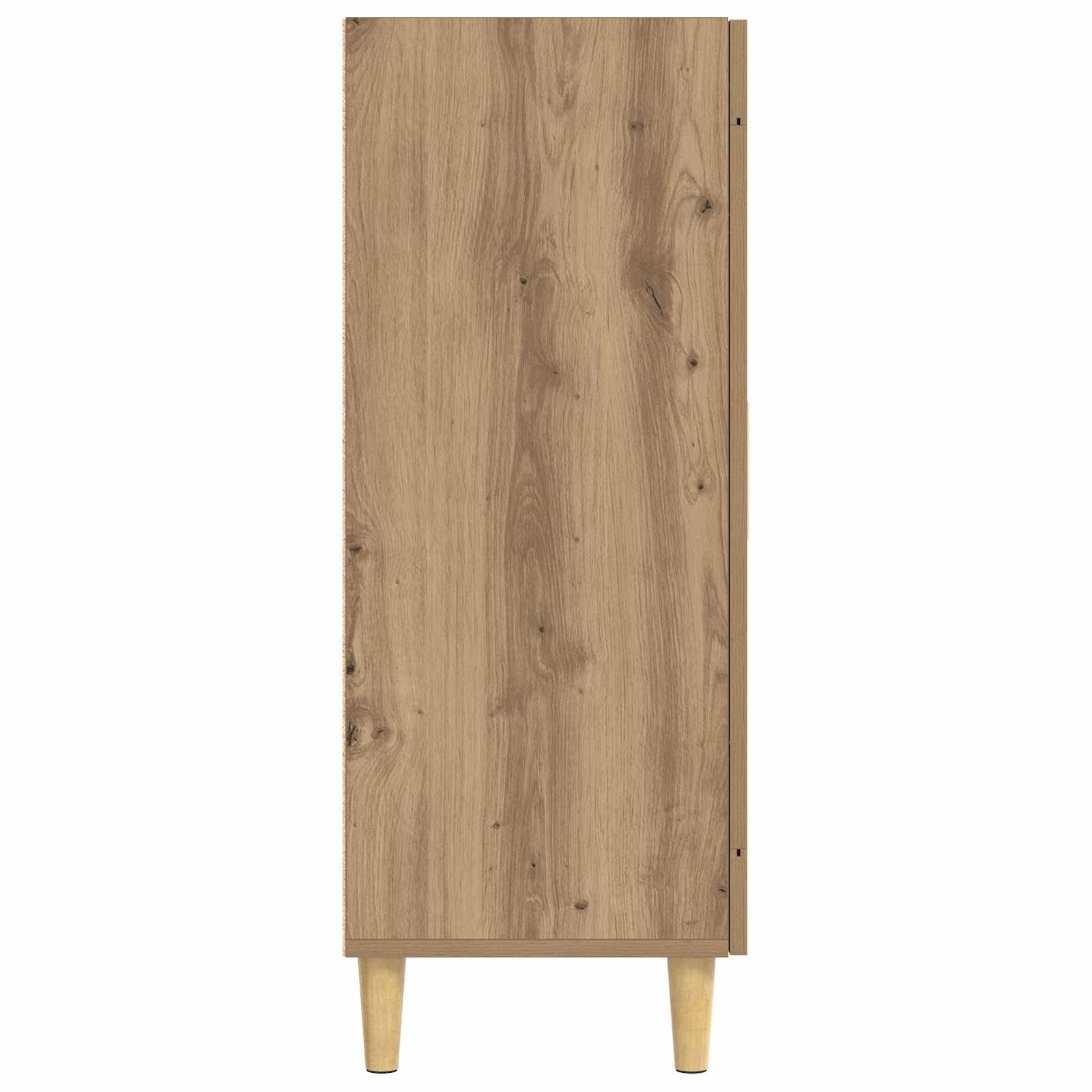 vidaXL Bufet Dąb artisan 69,5 x 34 x 90 cm Drewno inżynieryjne