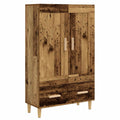 vidaXL Highboard Stare drewno 70 x 31 x 115 cm Drewno inżynieryjne