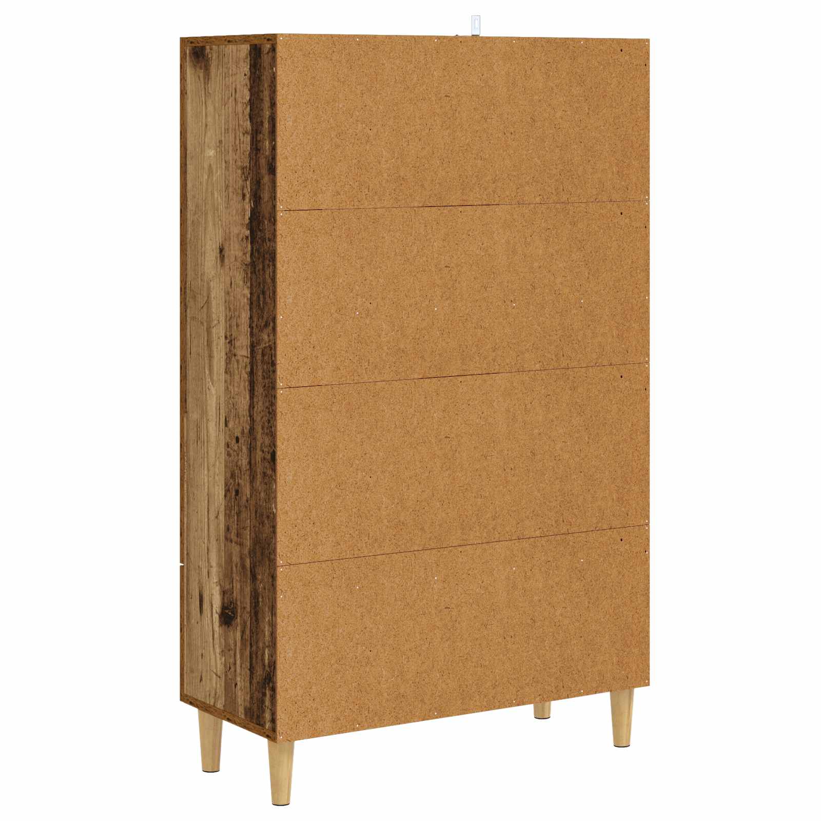 vidaXL Highboard Stare drewno 70 x 31 x 115 cm Drewno inżynieryjne