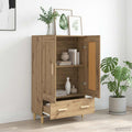 vidaXL Highboard Dąb artisan 70 x 31 x 115 cm Drewno inżynieryjne