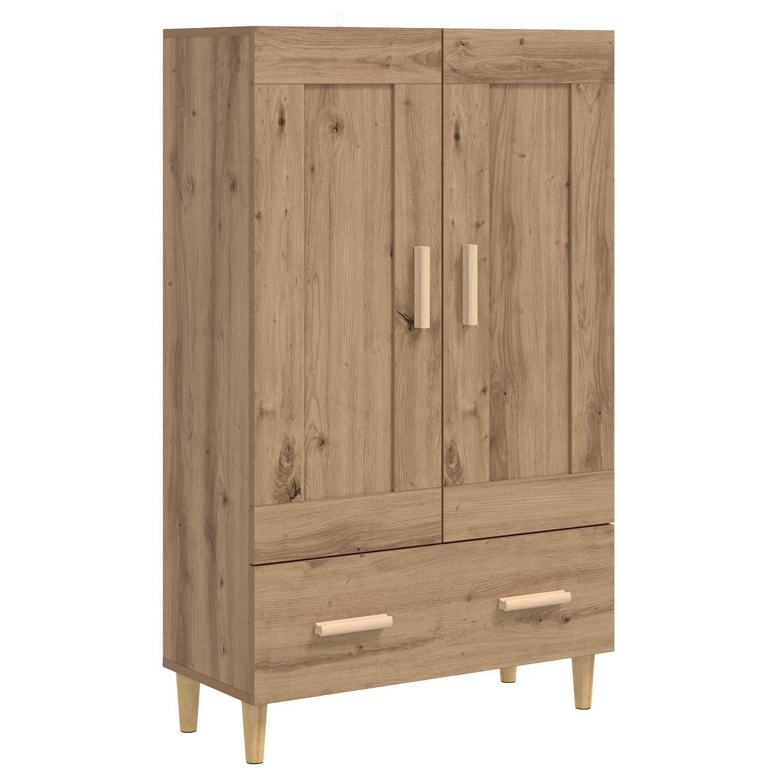 vidaXL Highboard Dąb artisan 70 x 31 x 115 cm Drewno inżynieryjne