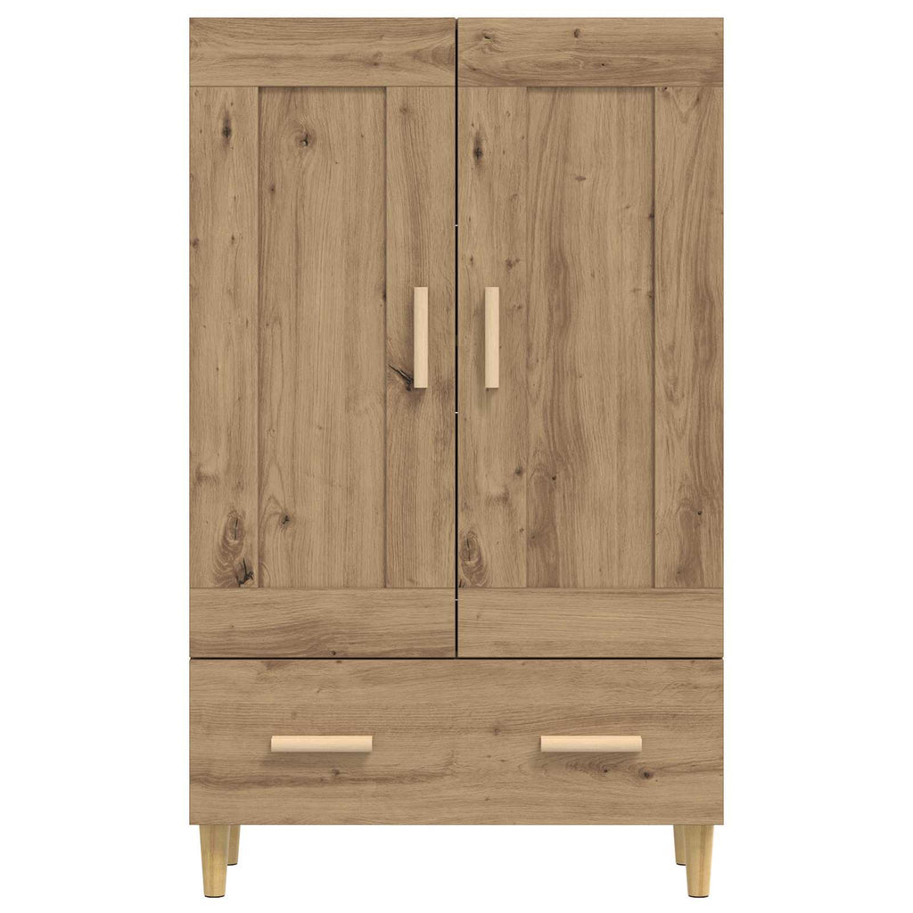 vidaXL Highboard Dąb artisan 70 x 31 x 115 cm Drewno inżynieryjne