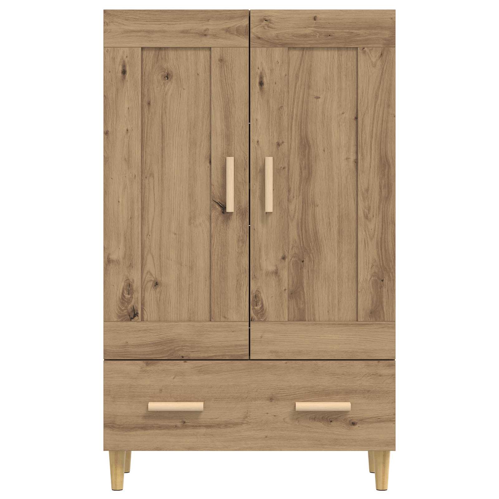 vidaXL Highboard Dąb artisan 70 x 31 x 115 cm Drewno inżynieryjne