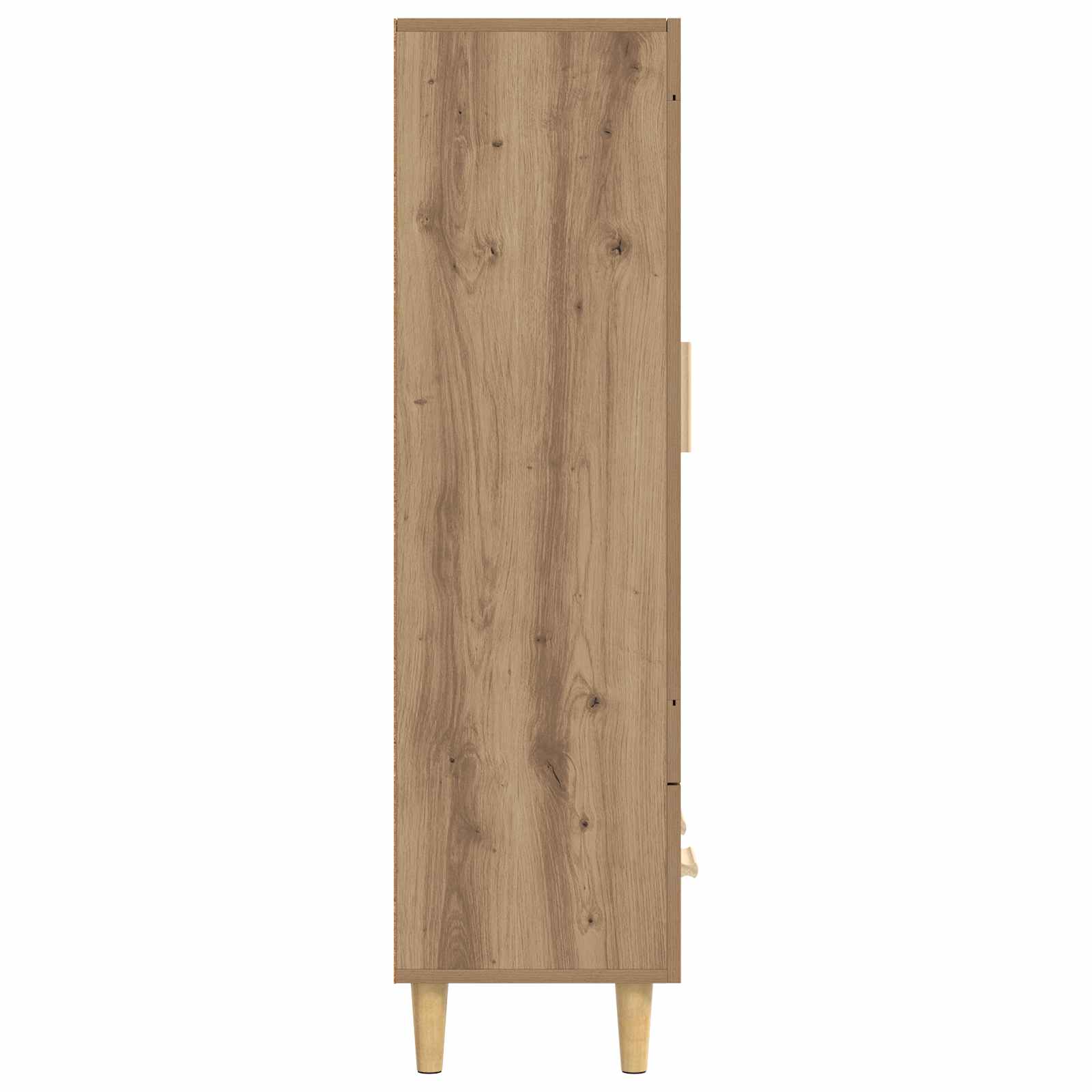 vidaXL Highboard Dąb artisan 70 x 31 x 115 cm Drewno inżynieryjne