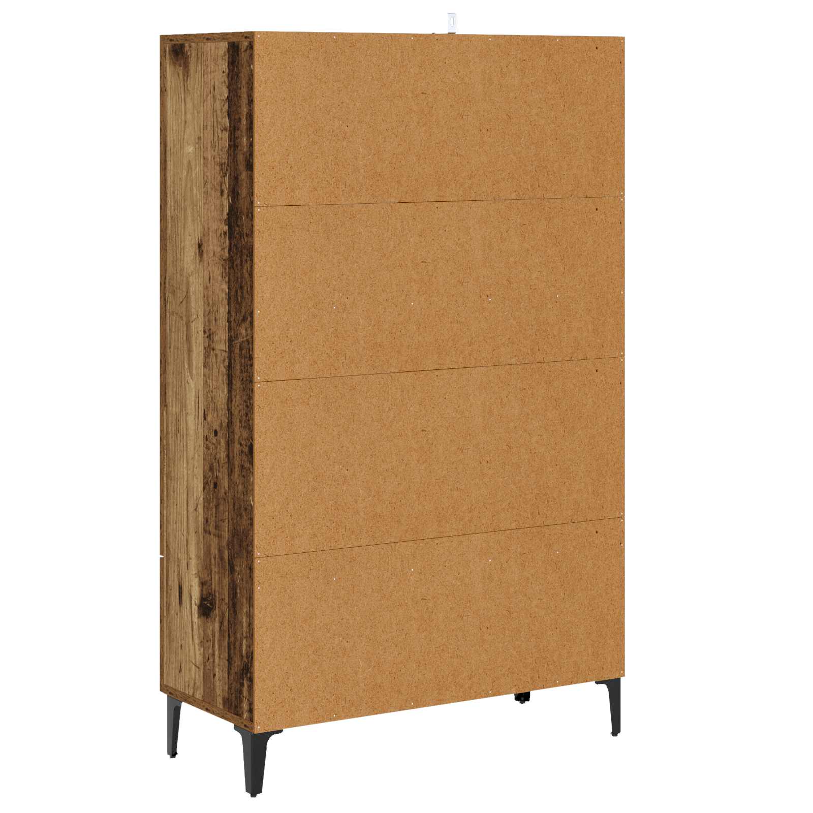 vidaXL Highboard Stare drewno 70 x 31 x 115 cm Drewno inżynieryjne