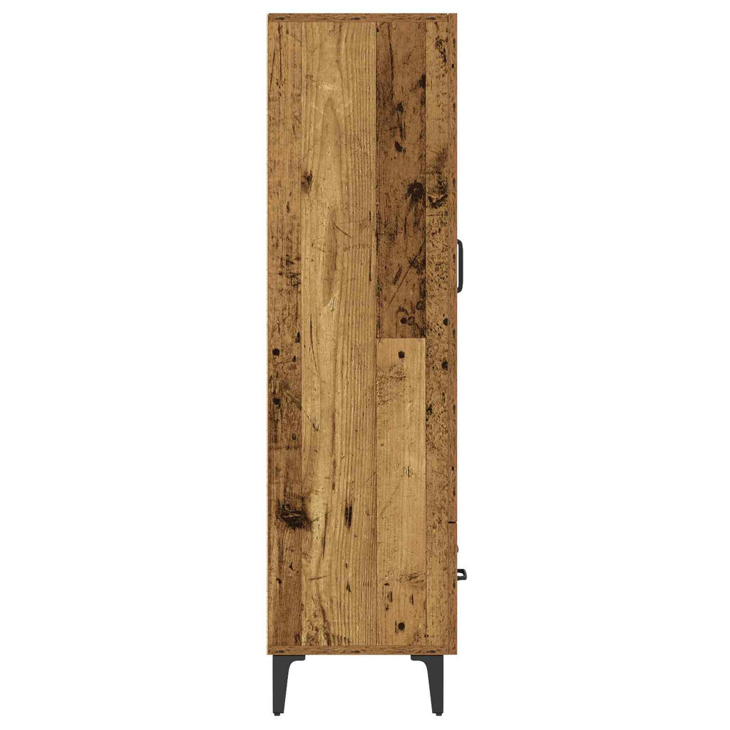 vidaXL Highboard Stare drewno 70 x 31 x 115 cm Drewno inżynieryjne