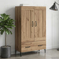 vidaXL Highboard Dąb artisan 70 x 31 x 115 cm Drewno inżynieryjne