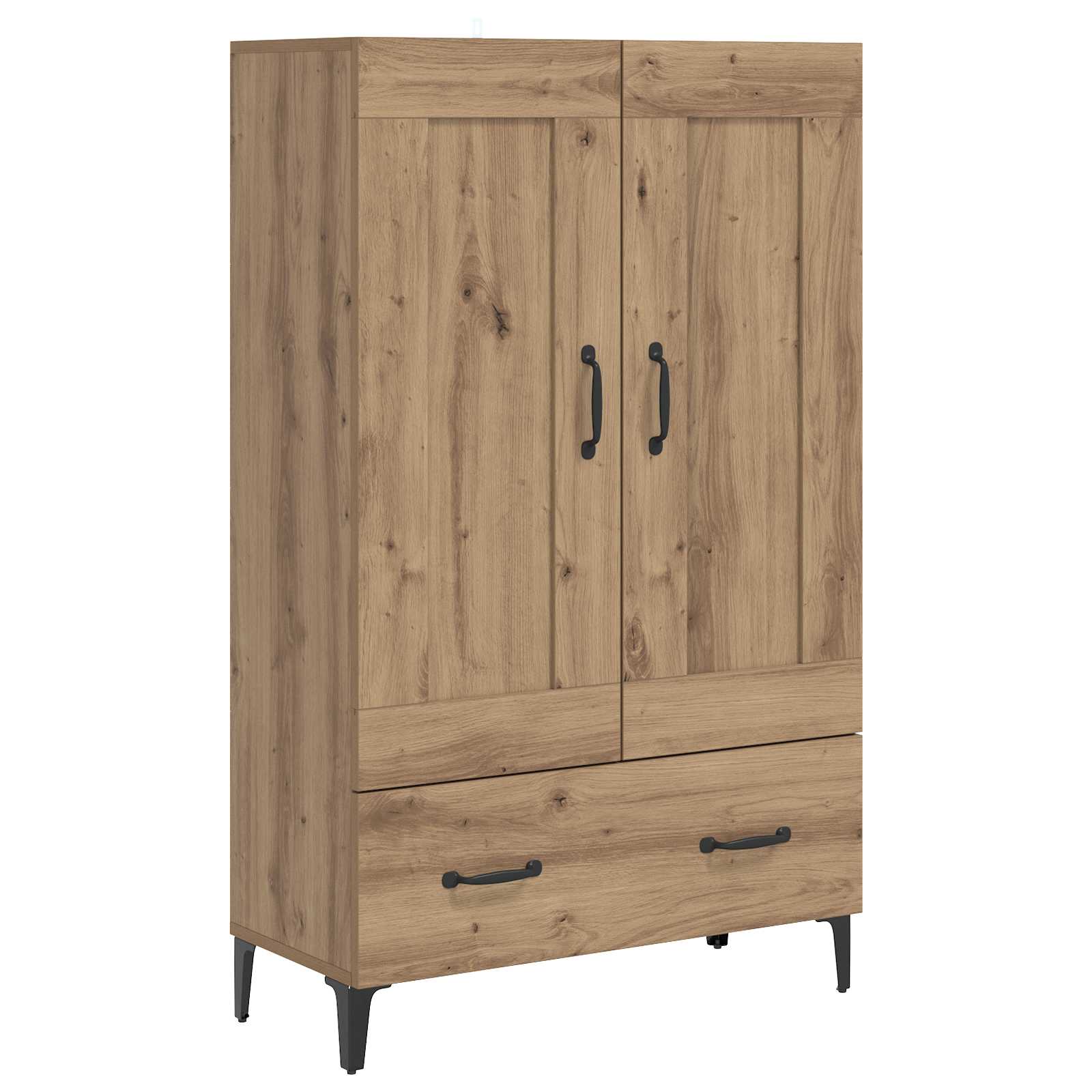 vidaXL Highboard Dąb artisan 70 x 31 x 115 cm Drewno inżynieryjne