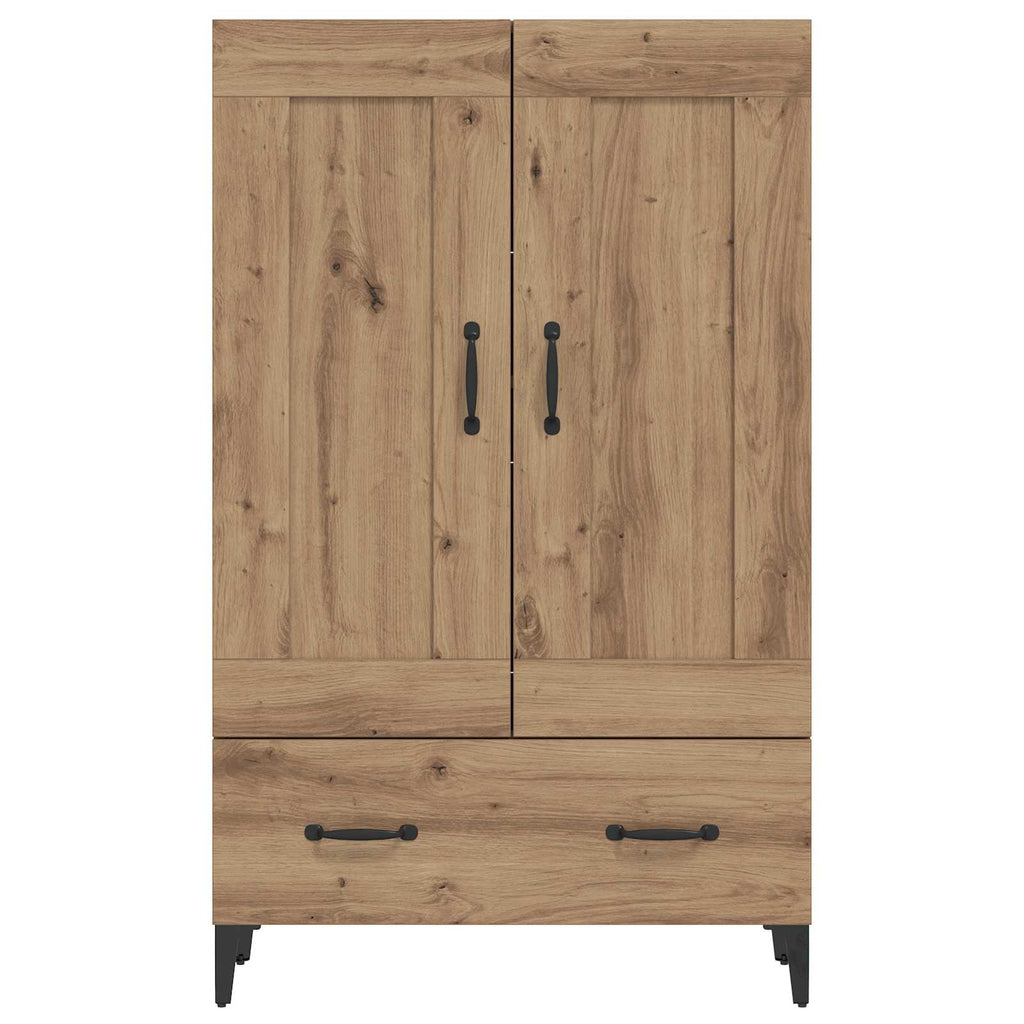 vidaXL Highboard Dąb artisan 70 x 31 x 115 cm Drewno inżynieryjne