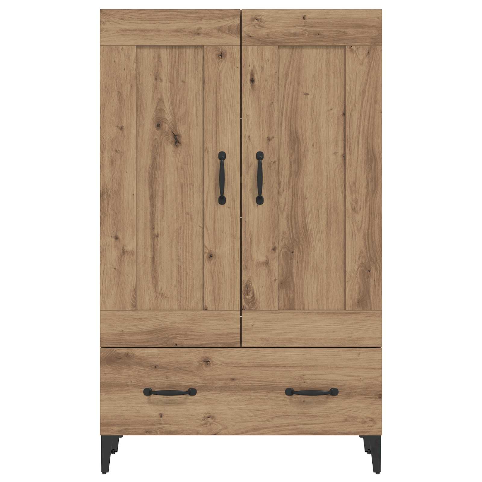 vidaXL Highboard Dąb artisan 70 x 31 x 115 cm Drewno inżynieryjne