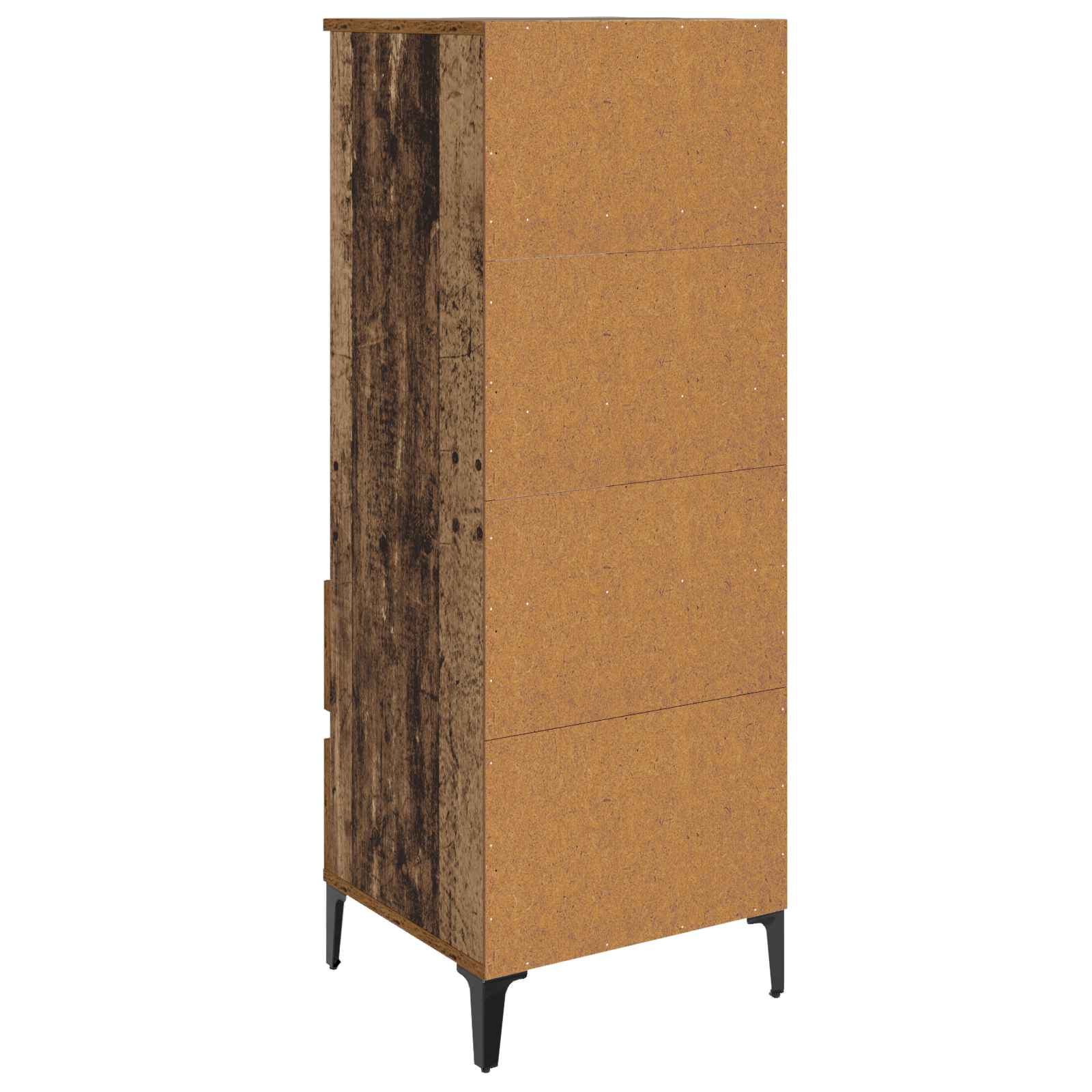 vidaXL Highboard Stare drewno 40 x 36 x 110 cm Drewno inżynieryjne