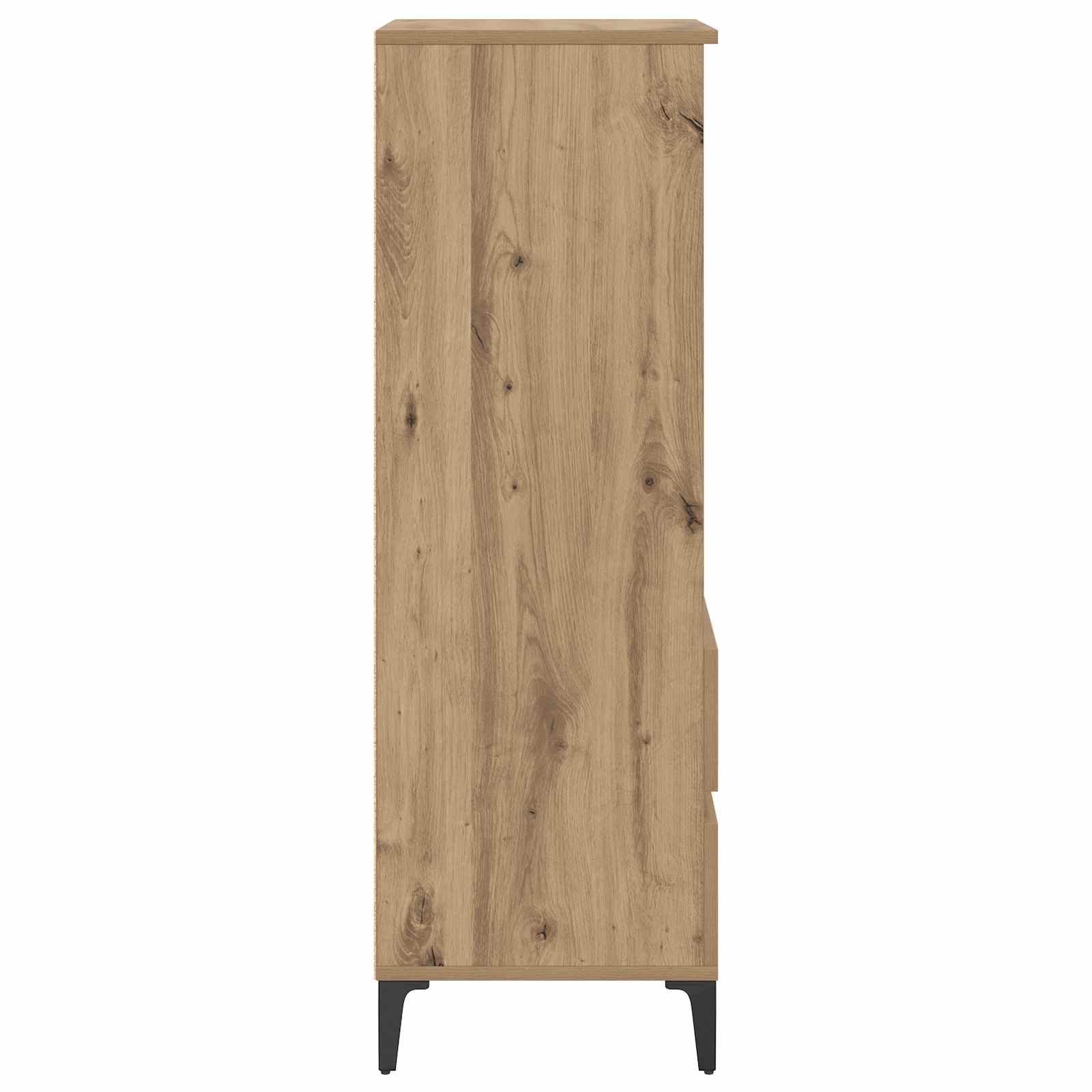 vidaXL Highboard Dąb artisan 40 x 36 x 110 cm Drewno inżynieryjne