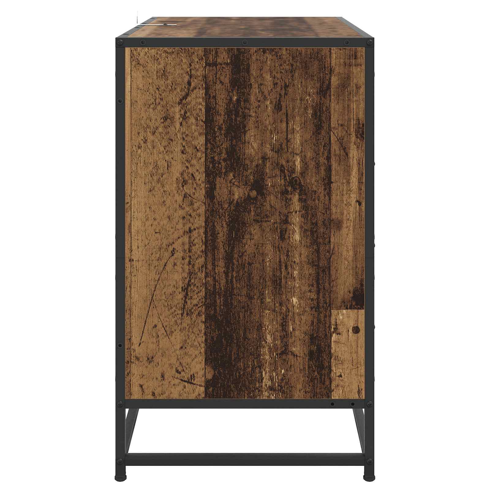 vidaXL Szafka z Szufladami 3-Szuflada stare drewno 70 x 41 x 70 cm