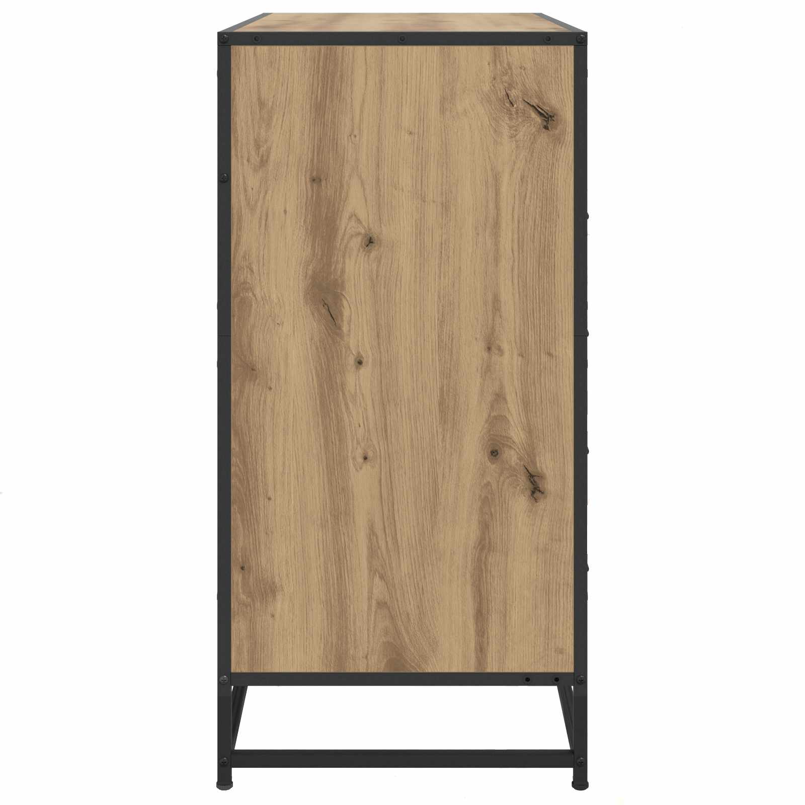 vidaXL Szafka z Szufladami 4-Szuflada Dąb artisan 70 x 41 x 83,5 cm