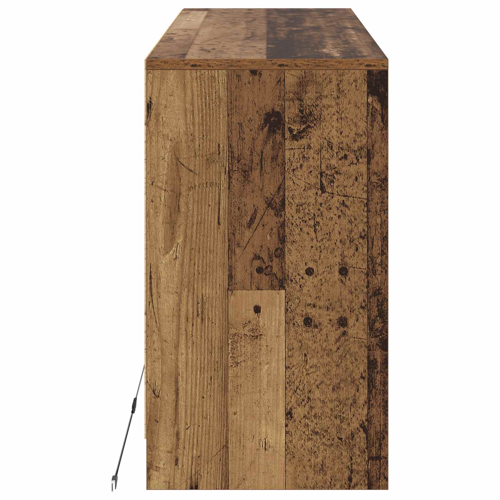vidaXL Szafka pod telewizor 91 x 34 x 61 cm Stare drewno