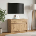 vidaXL Szafka pod telewizor 91 x 34 x 61 cm Dąb artisan