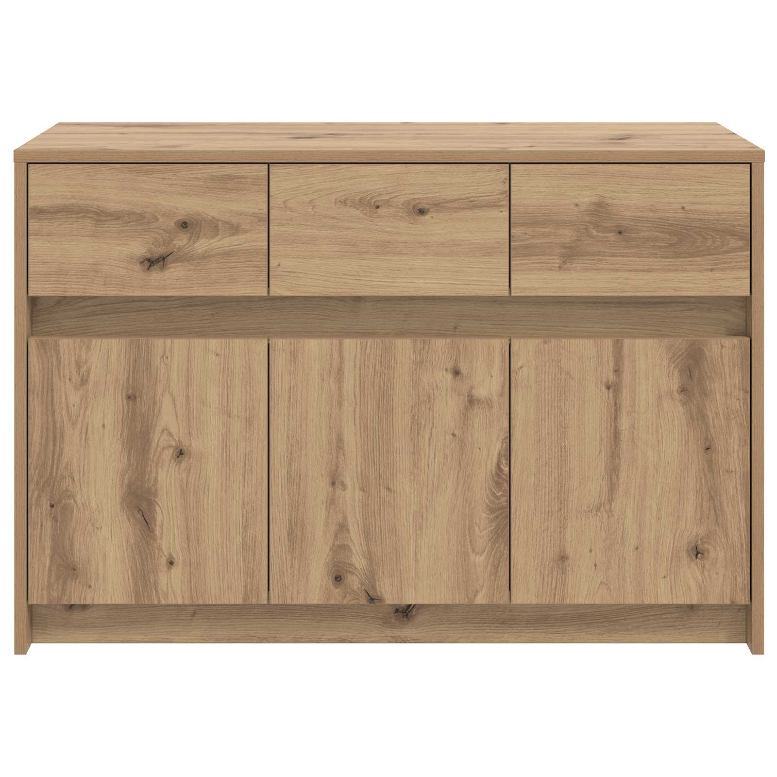 vidaXL Szafka pod telewizor 91 x 34 x 61 cm Dąb artisan