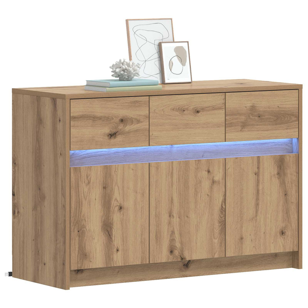 vidaXL Szafka pod telewizor 91 x 34 x 61 cm Dąb artisan