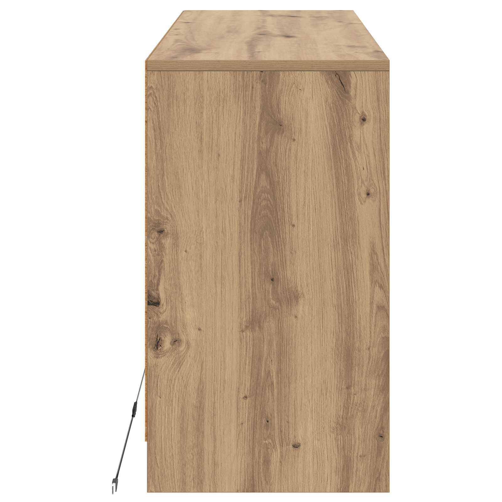 vidaXL Szafka pod telewizor 91 x 34 x 61 cm Dąb artisan